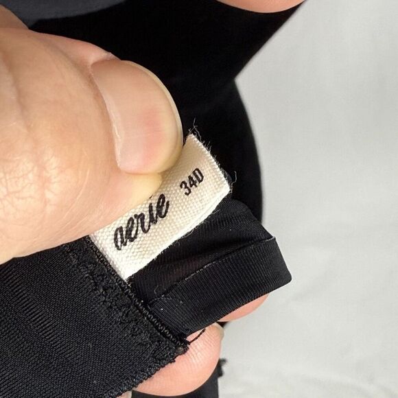 Aerie Smoothez Mesh Unlined Full Coverage Bra - Women’s 34D - Picture 7 of 7